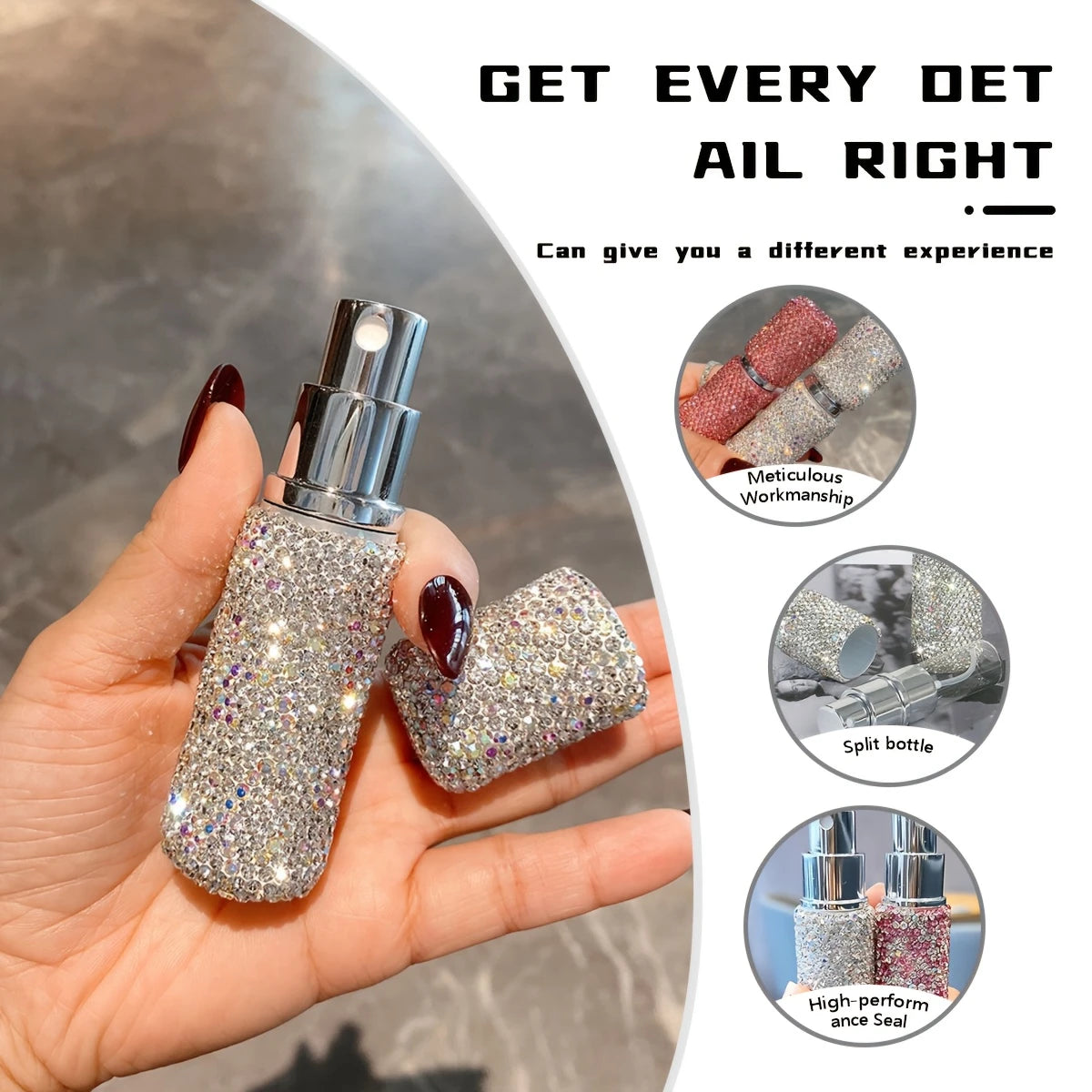 Rouxelux Travel Size Fragrance + Free Atomizer (10 ml)