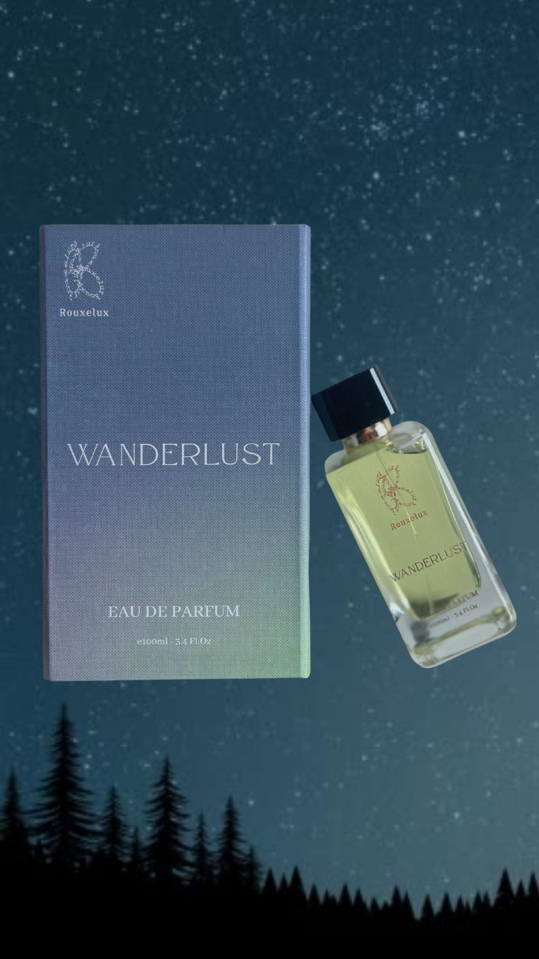 Rouxelux Travel Size Fragrance + Free Atomizer (10 ml)