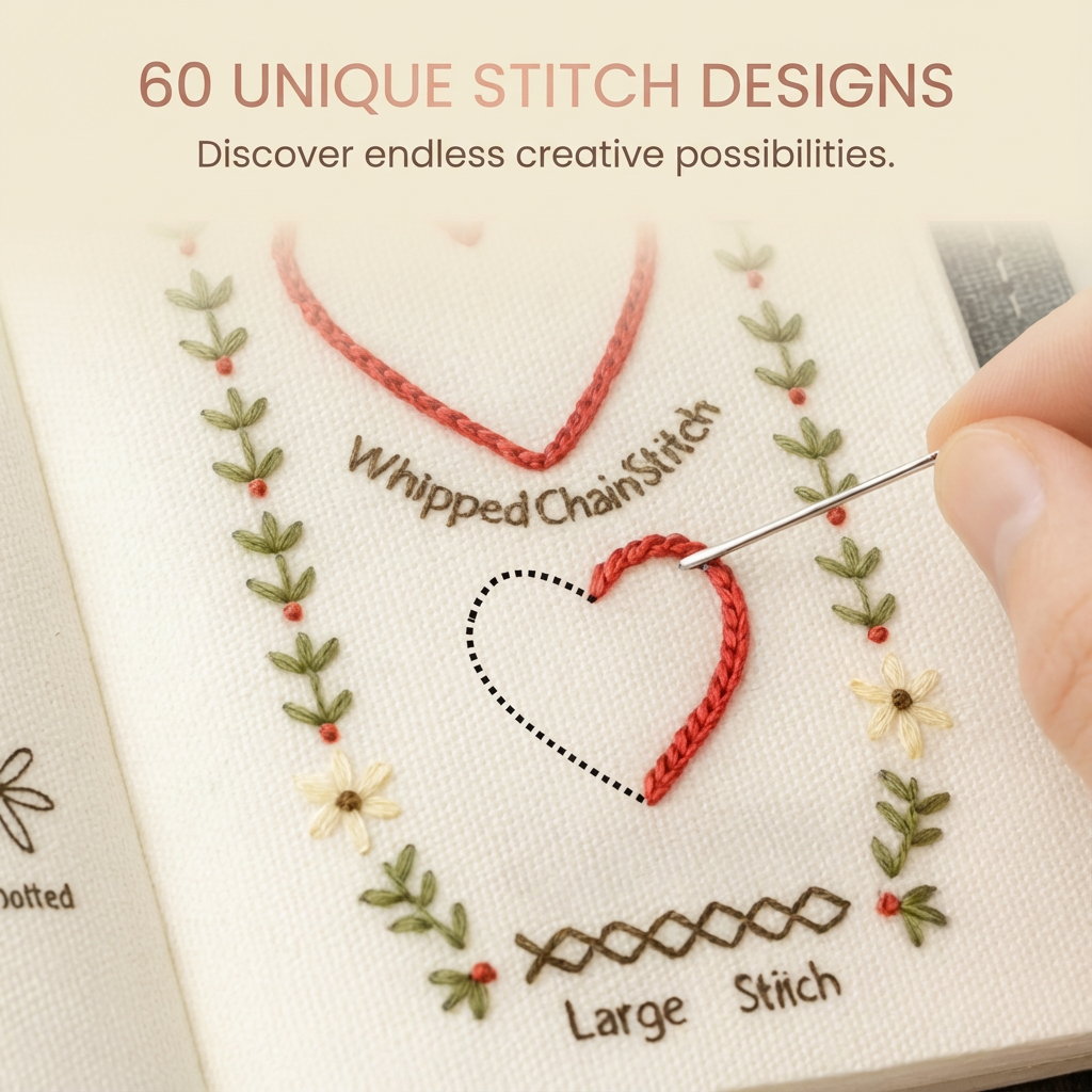 StitchBook™ | Screen-Free Creativity for Moms & Kids
