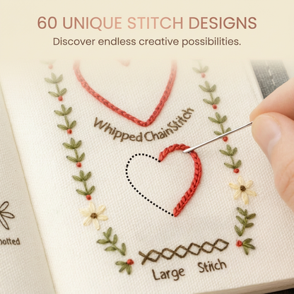 StitchBook™ | Screen-Free Creativity for Moms & Kids