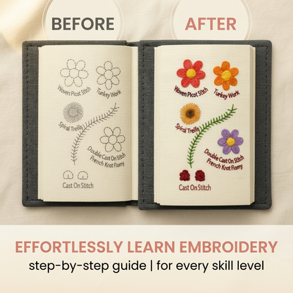 StitchBook™ | Screen-Free Creativity for Moms & Kids