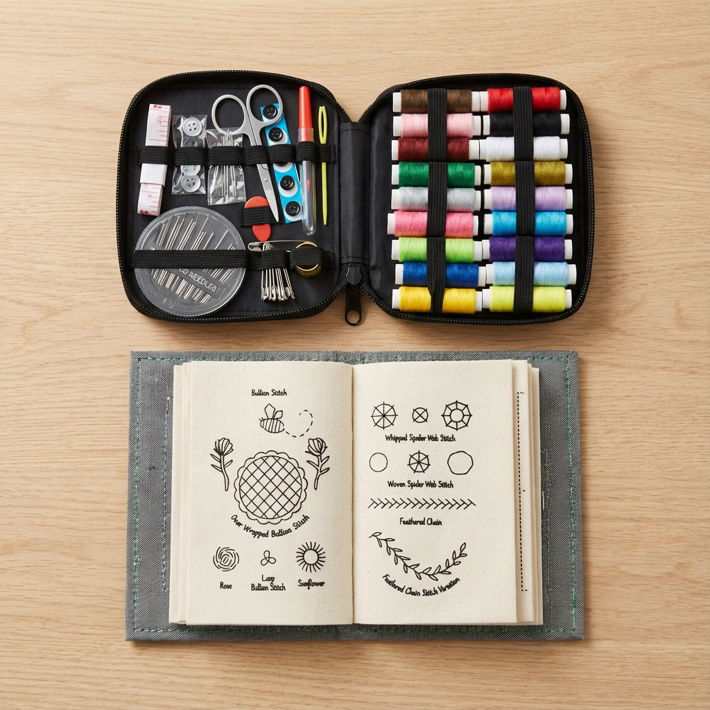 StitchBook™ | Screen-Free Creativity for Moms & Kids