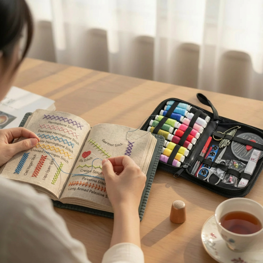 StitchBook™ | Screen-Free Creativity for Moms & Kids