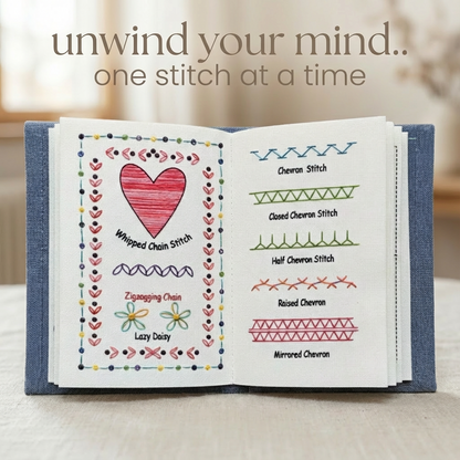 StitchBook™ | Screen-Free Creativity for Moms & Kids